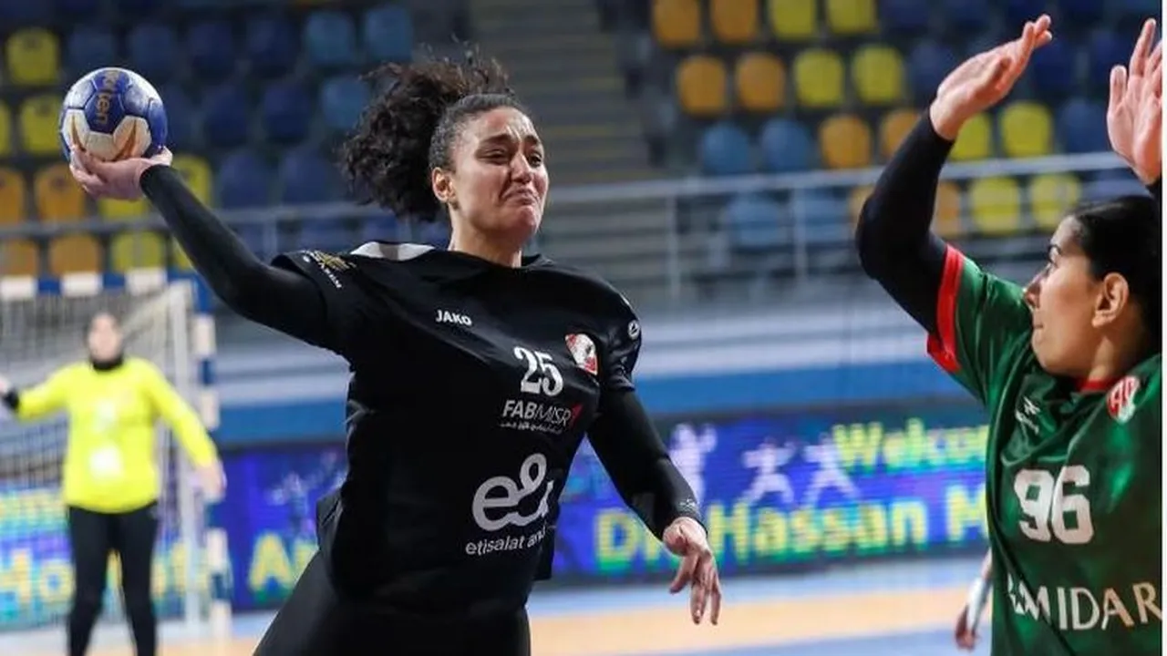 سيدات الأهلي لكرة اليد يواجهن فريق الشمس في نهائي كأس مصر